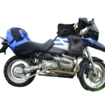 Podkova 100 l Adventure Extrém – sedlový vak na motorku + 3 vnitřní vaky, barva černá 1