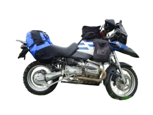 Podkova 100 l Adventure Extrém – sedlový vak na motorku + 3 vnitřní vaky, barva černá