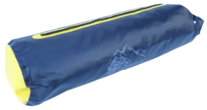 Úzký vak na stan na motorku – boční vstup černo-žlutá