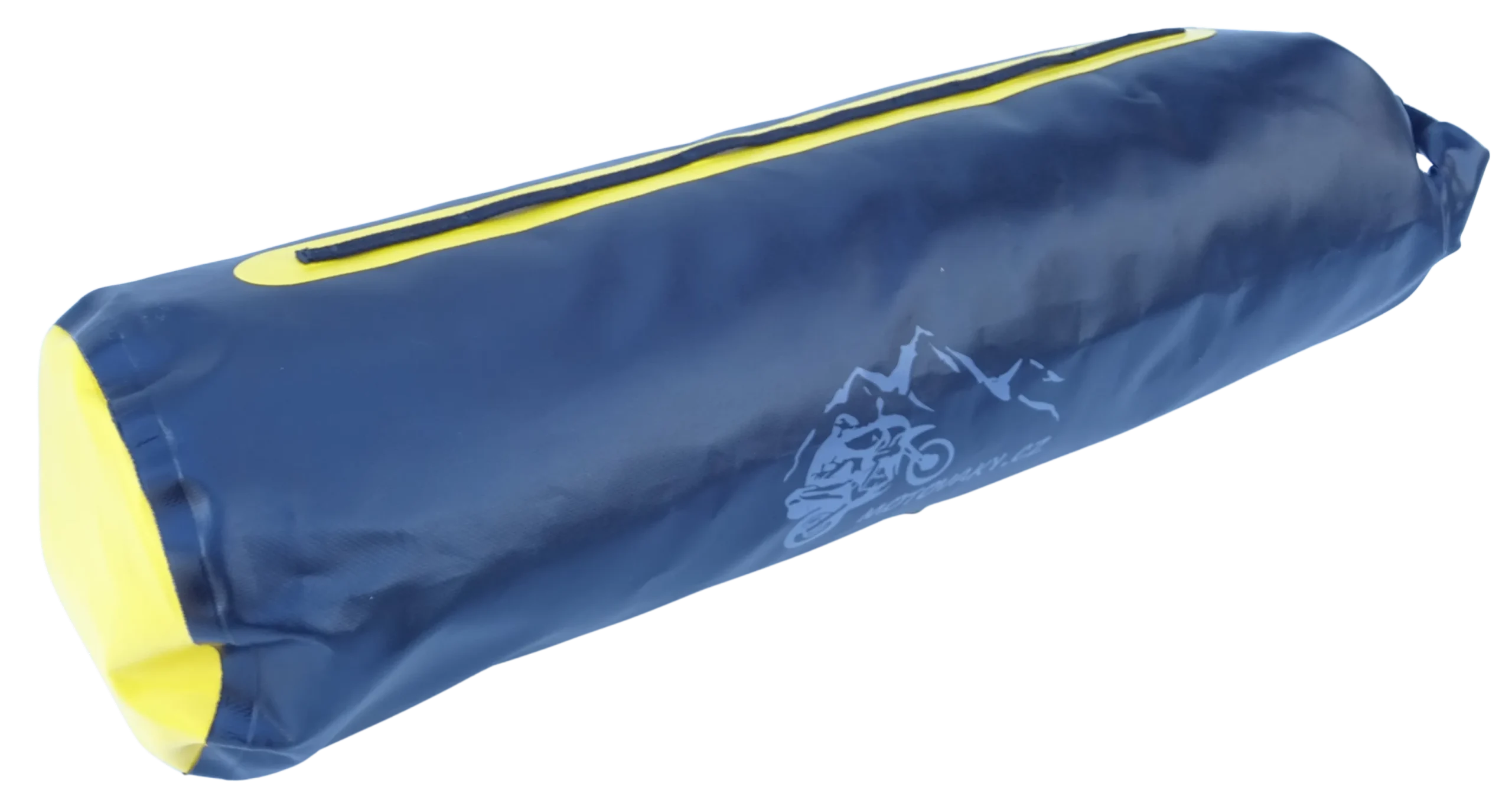 Úzký vak na stan na motorku – boční vstup černo-žlutá