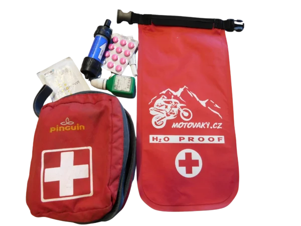 Vodotěsný vak na motolékárničku