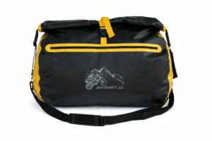 Zadní vak na motorku s horním vstupem černo-žlutý